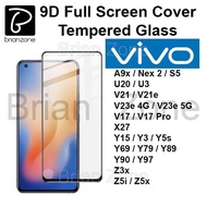 9D Full Screen Cover Vivo A9x Nex 2 S5 U20 U3 V17 V21 V21e V23e X27 Y15 Y3 Y5s Y69 Y79 Y89 Y90 Y97 Z
