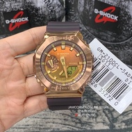 100% ORIGINAL CASIO G-SHOCK GM-2100CL-5A BROWN GOLD WITH BROWN STRAP