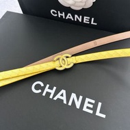 Chanel belt 1cm 蛇皮皮帶