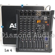 Mixer Audio Ashley Lm 4 Bluetooth Usb Original Mixing 4 Channel Ashley Lm4 Free Koper ( BISA COD )