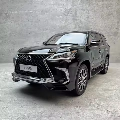 HAOCHI 1/24 Lexus LX570 SUV Alloy Car Model Diecasts Metal Off-road Vehicles Car Model Sound and Lig