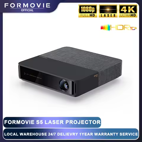 Formovie S5 Laser Projector FHD 1080P 1100ANSI Lumens Beamer Portable Mini For Home Smart Theater AL