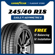 Goodyear 245/40R18 Eagle F1 Asymmetric 6 Tyre For Subaru Forester/WRX [Free Installation]