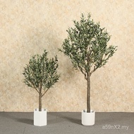 Floor High Living Room Olive Tree Olive Tree Simulation Potted Plant Simulation Nordic Decoration Tr