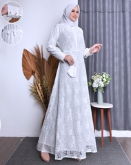 Azuma Gamis-Burkat Premium Baju seragam kondangan jumbo Dres Pesta wanita Gamis Burkat Jumbo Gamis Burkat Terbaru Dan Terviral