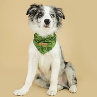 Dog Bandana Green Pet Bibs Cat Triangle Scarf Pet Decorative Items Dog Clothes Cat Clothes