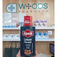 WOODS PHARMACY ALPECIN CAFFEINE SHAMPOO 250ML