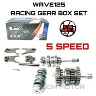 WAVE125 RACING GEAR BOX SET 5 SPEED - LEO R&D THAILAND