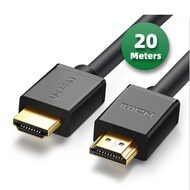 UGREEN HDMI Cable 4K HDMI 2.0 Male to Male High Speed HDMI Adapter 3D for Apple TV PS3/4/4 pro Nintendo Switch Projector 1M 2M 3M 5M 8M 10M 15M 20MHDMI Cable