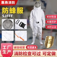 ST-🚤Anti-Bee Suit Full Set Anti-Bee Clothing Breathable One-Piece Bee Clothes Bee-Taking Protective Clothing Full Body B