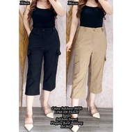 NEW WOMEN'S CARGO PANTS 06018 IMPORTED SOFTJEANS BESTSELLER