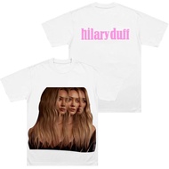 Hilary Duff Mature Photo T-Shirt Crew Neck Short Sleeve Fan Gift T-Shirt Mens Cotton High Quality T-