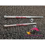 SPD TYRE WHEEL SHAFT FRONT & REAR YAMAHA Y15 Y15ZR Y16 Y16ZR TAYAR SHAFT