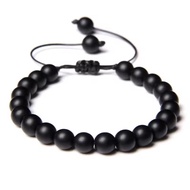 Gelang Batu 8mm Gelang Tiger Eyes Bulat Gelang Tali Serut Pria Wanita Aksesoris Fashion