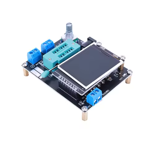 GM328 Transistor Tester LCR Diode Capacitance ESR Voltage Frequency Meter PWM GM328A Square Wave Gen
