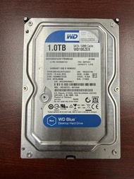 二手WD Blue 1TB SATA 3.0 Gb/s 3.5吋硬碟（2nd hand 3.5” Harddisk)