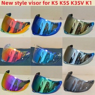 （FT）Helmet Visor for AGV K5 K5S K3SV K1 K1S Compact ST Motorcycle Helmet Lens Wind Shield Sunscreen Visera Parts Motocross Racing