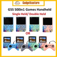 G5s Sup Portable 500 in 1 Games Classic Single/Double Player Mini Games AV TV Output Retro 3.0 Inch 
