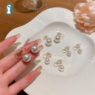 GMARTY Pearl Ear Clip Fashion Without Ear Hole Earings Simple Ear Cuff Fake Piercing Fashion Jewelry