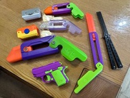 清屋💕一口價 兒童 一堆 重力 解壓 3D 羅白刀 蘿蔔刀 玩具
