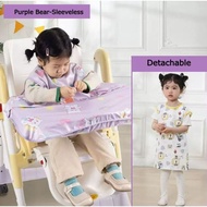 ~Dari KL~ Coverall Bib baby Proses Weaning Coverall Bib High Chair Cover-all Bib Baby Eating Bib Wea