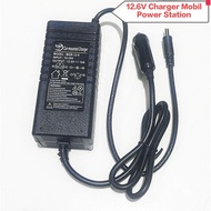 Power station Car Charger & Electric Charger 12V & 14.6V & 25.2V
