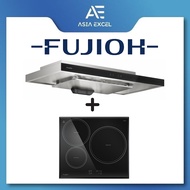 FUJIOH FR-MS2390R 90CM SLIMLINE HOOD + FUJIOH FH-ID5230 3 ZONE INDUCTION HOB