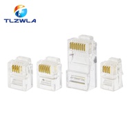 4Pin 6Pin 8Pin Cable End Connectors Plugs telephone connector internet connector RJ9 4P4C RJ11 6P4C 