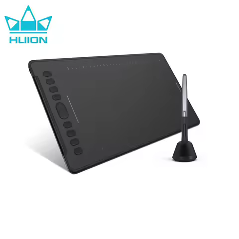 HUION Inspiroy H640P Drawing Tablets Graphics Pen Tablet with 8192 Pressure Levels Battery-Free Digi