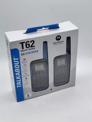 Motorola T62 Walkie Talkie 對裝 ⚡409MHZ 免牌照對講機(合法頻道) ⚡原裝行貨一年保用 ⚡實體店經營原裝正貨信心保證