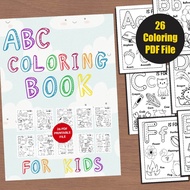 [PDF] ABC Coloring Book