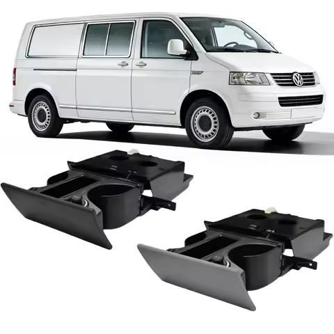 Car Cup Holder RHD 7H285860171N 7H285860130T Center Console Cup Holder Fit for VW T5 2003-2017 Trans