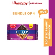 Munchys LEXUS Sandwich Biscuit - Salted Roasted Peanut 190g