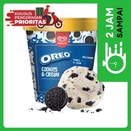 Walls Es Krim Selection Oreo Cookies & Cream 410 ml