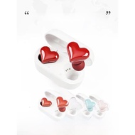 日本heartbuds心形愛心耳機可愛女生款入耳無線藍牙降噪桃心耳機