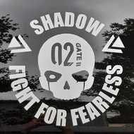 SHADOW Fight For The Ultimate Skull Sticker