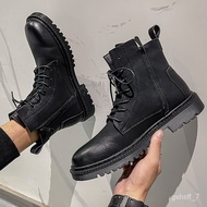KY-16 Dr. Martens Boots Men's Autumn and Winter British High-Top Leather Shoes Chelsea Boots Workwear Fashionable Shoes