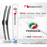 [PERODUA] NAKAMICHI NRF30 Wiper 1 Pasang Perodua Ativa Kelisa Kancil Kenari Kembara Viva Axia Myvi A