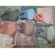 [[READY STOCK]]ALKINDO DUCKBILL 3D FACE MASK EARLOOP 4PLY  10 PCS PACK