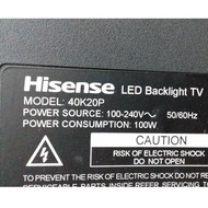 ( RBL12 ) HISENSE 40K20P LED TV LED BACKLIGHT