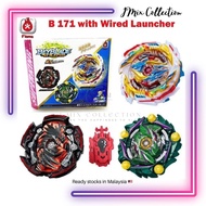 🔥Ready Stock🔥Auntton B171 3 in 1 Beyblade Burst SuperKing Rise B-171 Triple Booster Set Ready Stock