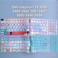 Keyboard Cover Dell Inspiron 15 3000 3505 3502 3501 5501 Ins 5590 5584 5593 153505 155000 Keyboard P