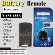 Battery Batrai Untuk Remote Motor Yamaha Keyles Nmax Airox Fazzio Lexi
