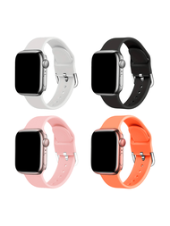 1 Pieza Correa De Silicona Deportiva De 42/44/45/49mm Para Apple Watch