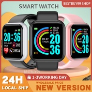 Smart Watch Jam Tangan Wanita Lelaki Sport Watch Fitness Tracker Men Watch Women Watch