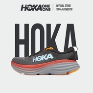 WTEE HOKA Bondi 8 Marathon Running Shoes Men's Breathable Lightweight Comfortable Anti-slip Leisure 