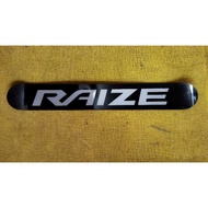 Raize Writing emblem, ROCKY For Back Bumper