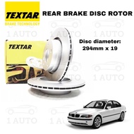TEXTAR REAR (BELAKANG) BRAKE DISC ROTOR BMW E46 325i 328i