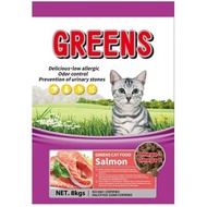 Greens Salmon Cat Food 8Kg