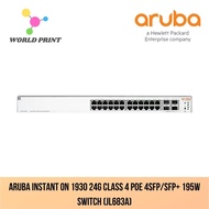 Aruba Instant On 1930 24G Class 4 PoE 4SFP/SFP+ 195W Switch (JL683A)